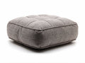 Square gray cushion 40 x 40 x 10cm for home seating and decor